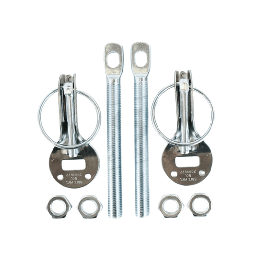 QSP Bonnet Latch Steel / SS - Silver