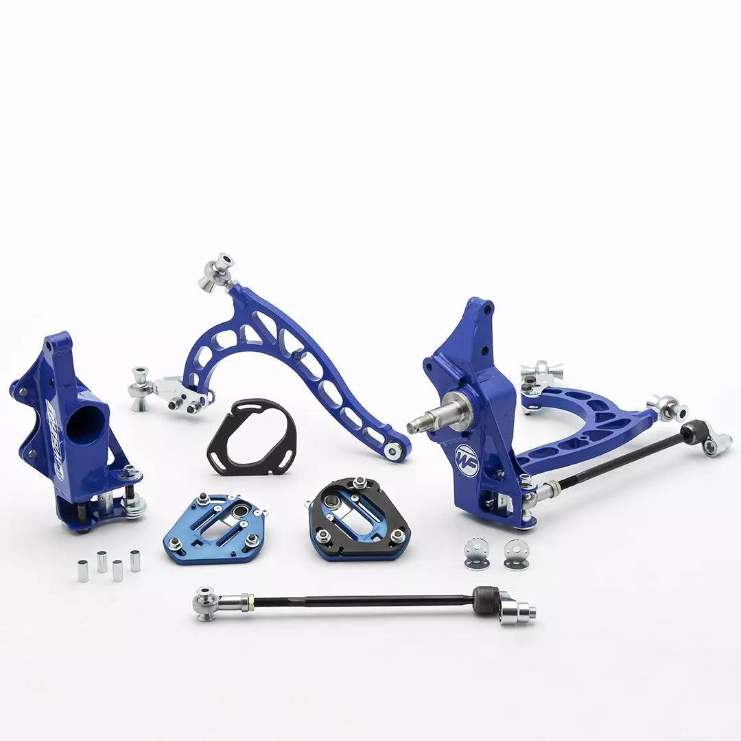 Wisefab Nissan S13 V2 Steering Angle Kit With Offset Rack Spacers - CDMSPORT