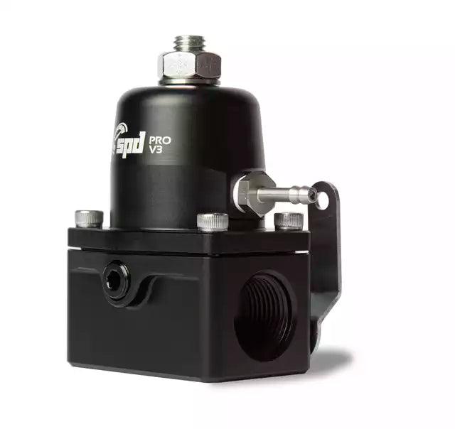 SPD Fuel pressure regulator V3 PRO E85 black - CDMSPORT