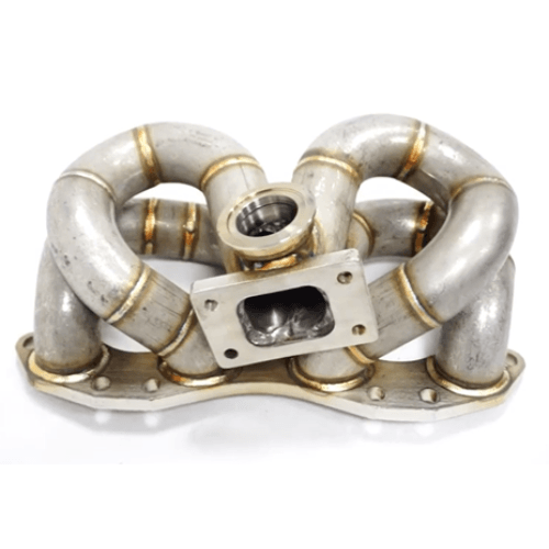 CDM SR20 Top mount exhaust manifold with wastegate VBAND and T3/T4 flange - CDMSPORT