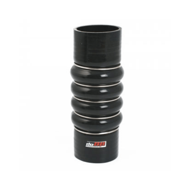 Silicone Hose Black Flex Connection 4-Humps - 2.75'' (70mm)