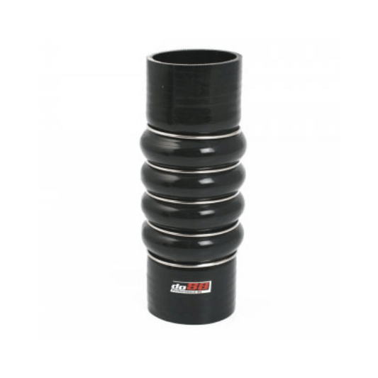 Silicone Hose Black Flex Connection 4-Humps - 3.125'' (80mm)