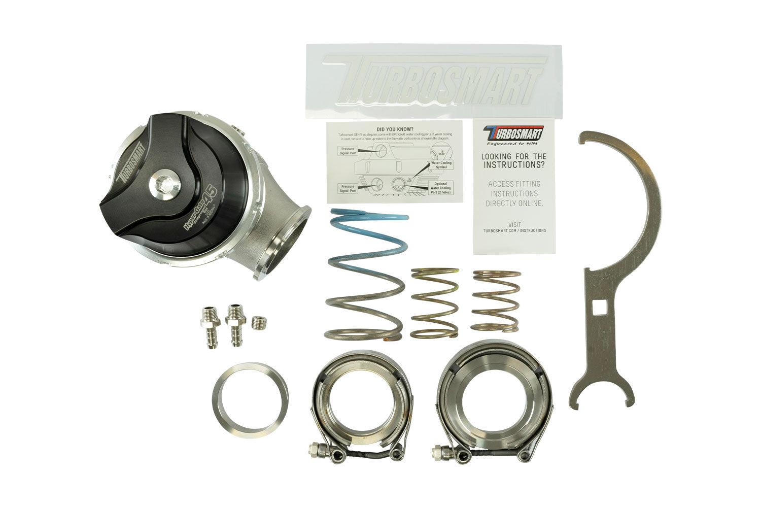 Turbosmart 45mm GEN-V HyperGate Wastegate (CG/CO2) High Pressure - CDMSPORT