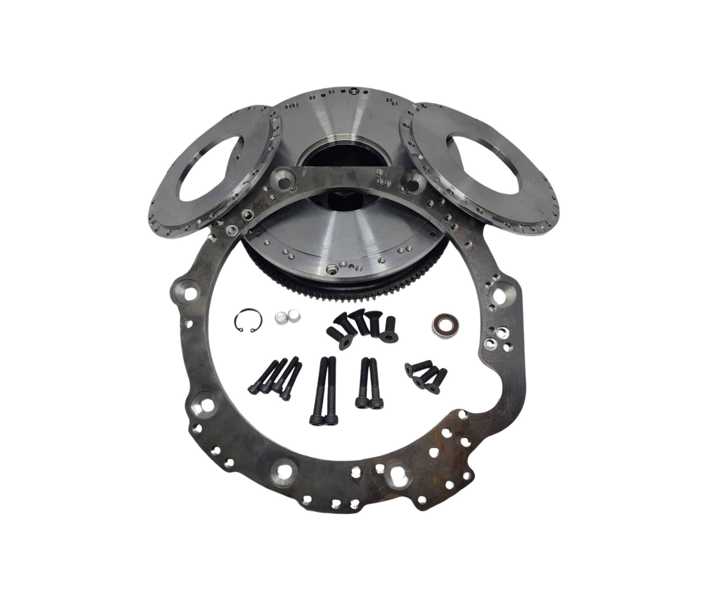 Tenaci Motorsport Toyota 1JZ / 2JZ - BMW Gearbox Adaptor Clutch Kit 184mm Twin Plate Clutch - CDMSPORT