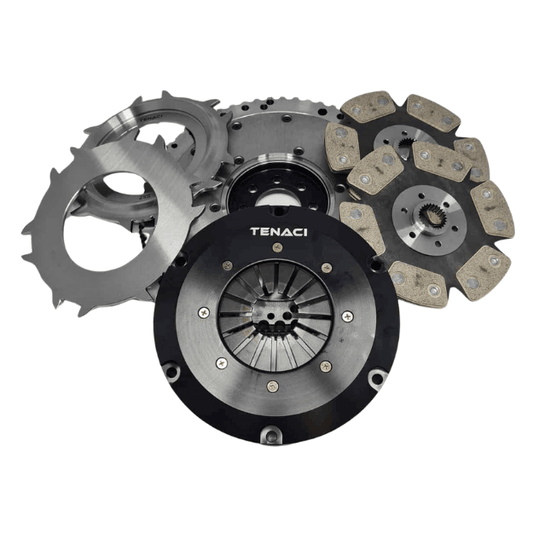 Tenaci Motorsport Volvo B230 Red Block Performance Series 240mm Twin Plate Clutch Kit & Modular Flywheel - CDMSPORT