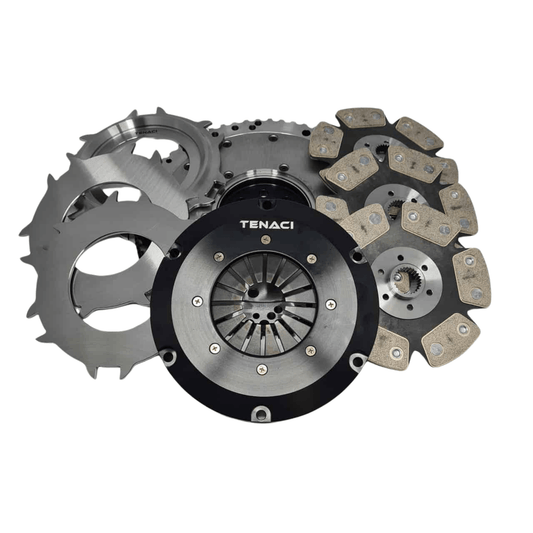Tenaci Motorsport Nissan Skyline RB20 RB25 RB26 Performance Series Triple Plate Clutch Kit 184mm 7.25" - CDMSPORT