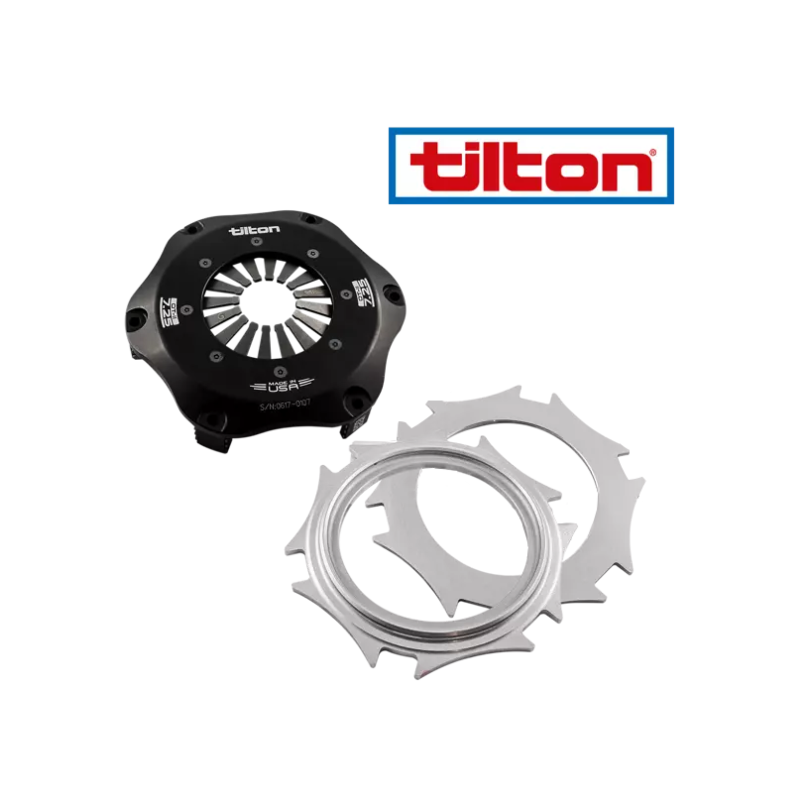 Tilton Toyota 2JZ Twin plate Cutch Kit 184mm 7.25" - CDMSPORT