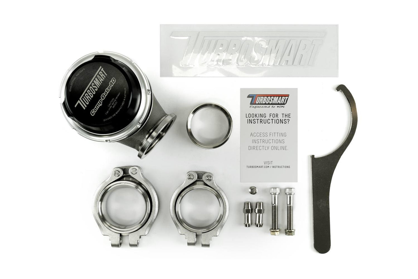 Turbosmart 40mm GEN-4 Comp-gate Wastegate - CDMSPORT