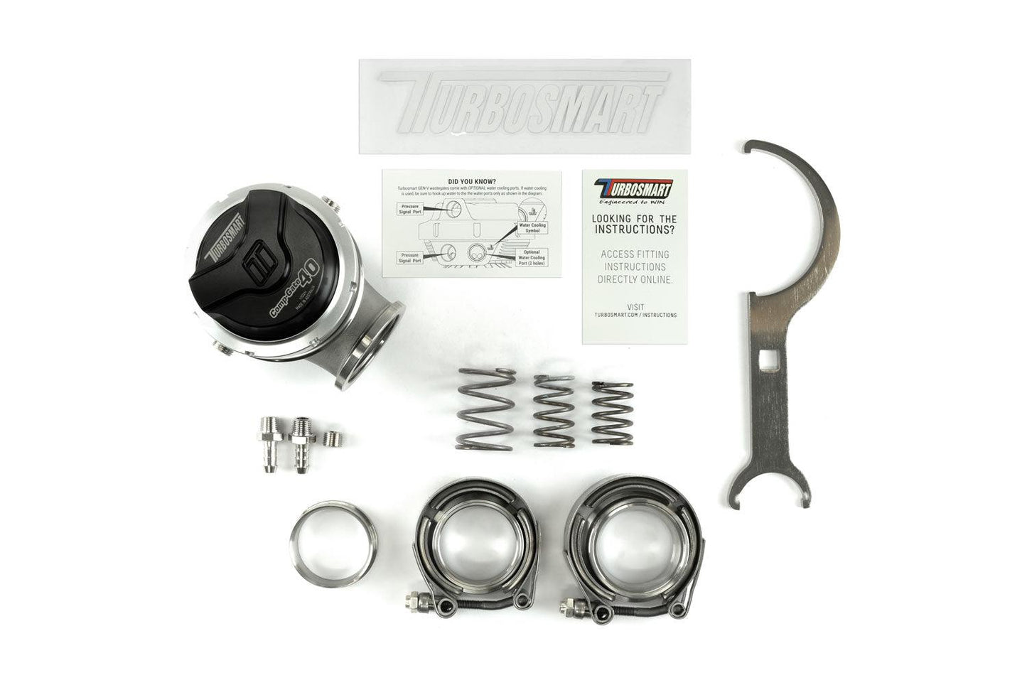 Turbosmart 40mm GEN-V Compgate Wastegate - CDMSPORT