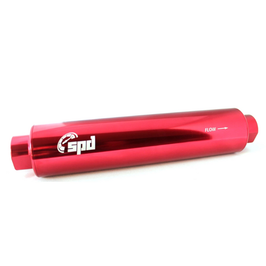 SPD V2 Fuel filter 10 micron - Red