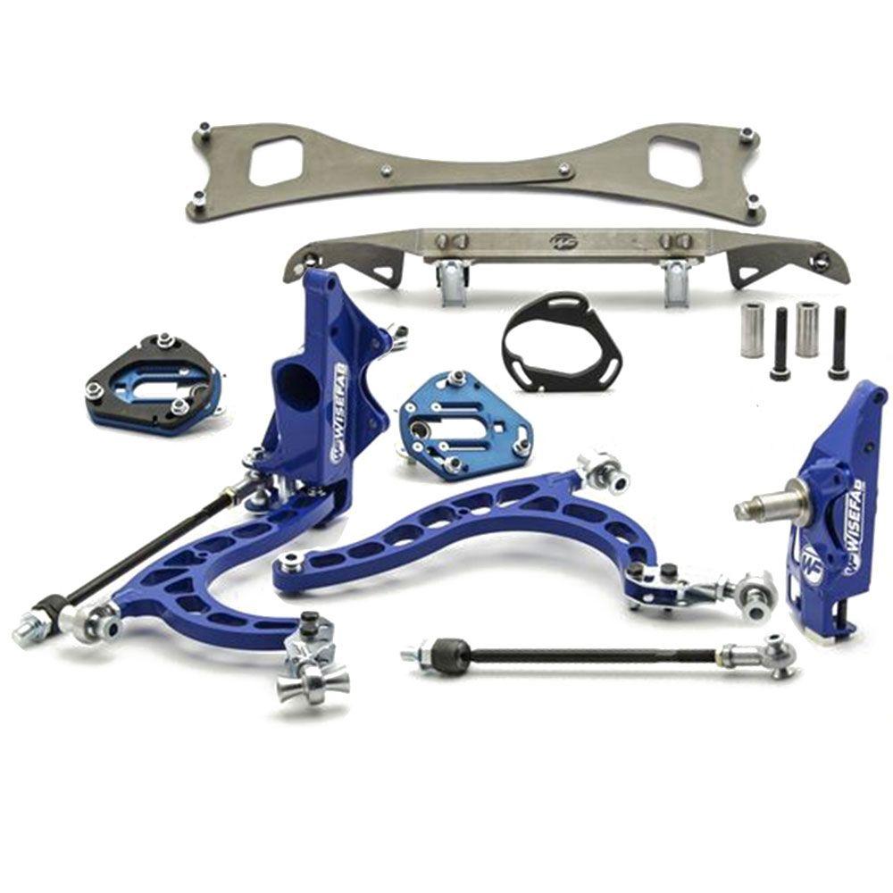 Wisefab Nissan S14 S15 V2 Steering Angle Kit With Rack Relocation Kit - CDMSPORT