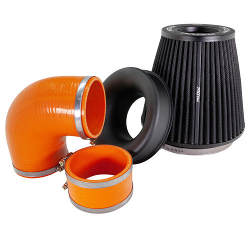 RamAir Performance Pleated Induction Kit for MK2 Focus ST - Orange Hoses