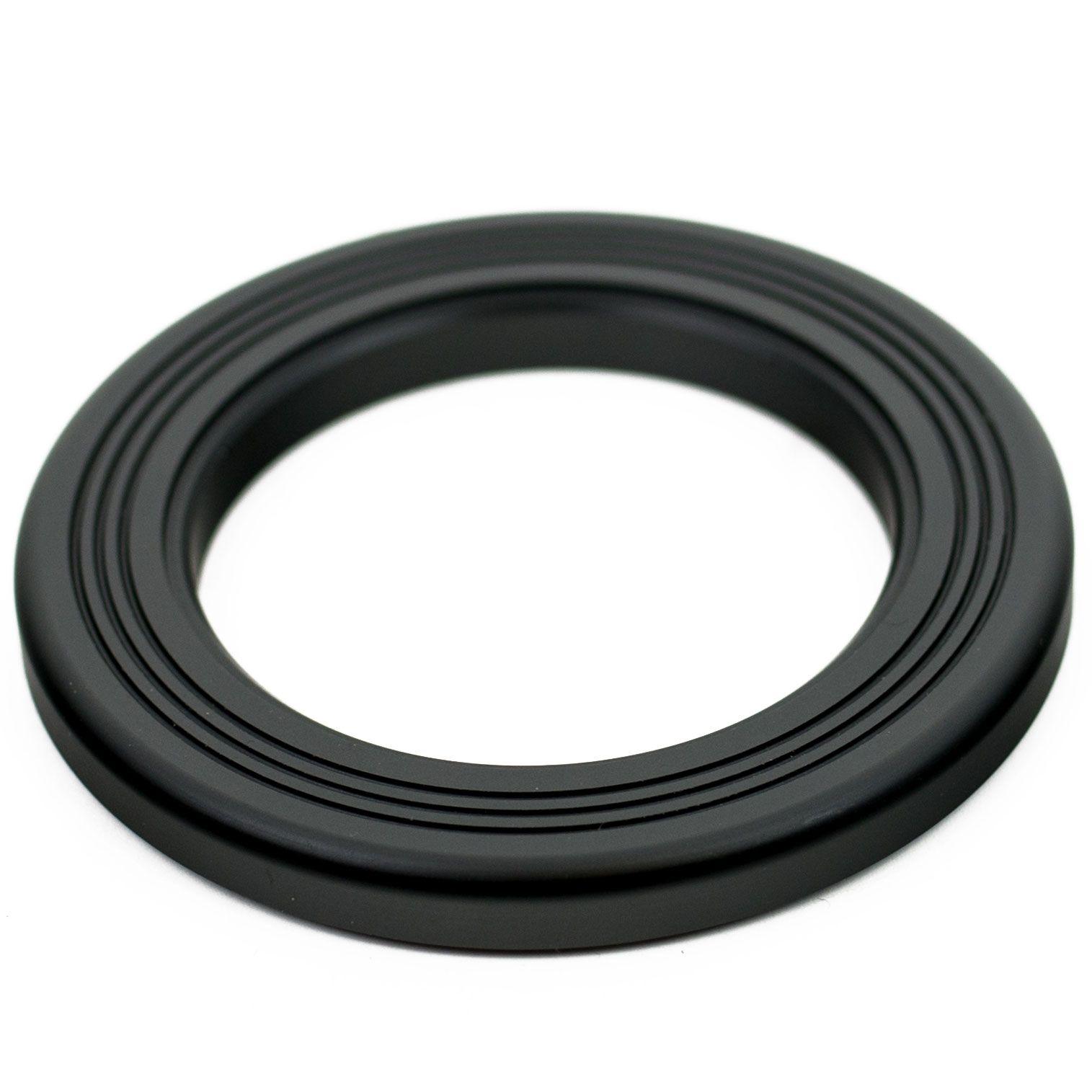 Nardi Classic Leather Steering Wheel Grey Stitching Black Spokes 360mm - CDMSPORT