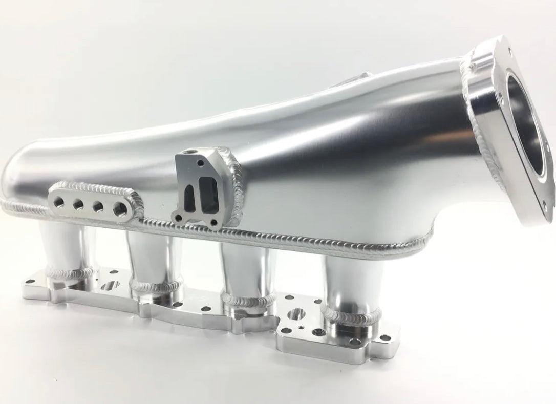 CDM Nissan S13 S14 S15 SR20DET Intake manifold plenum with throttle body & fuel rail - CDMSPORT