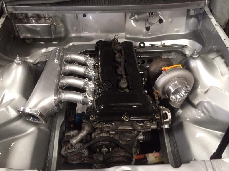 CDM Nissan S13 S14 S15 SR20DET Intake manifold plenum with throttle body & fuel rail - CDMSPORT