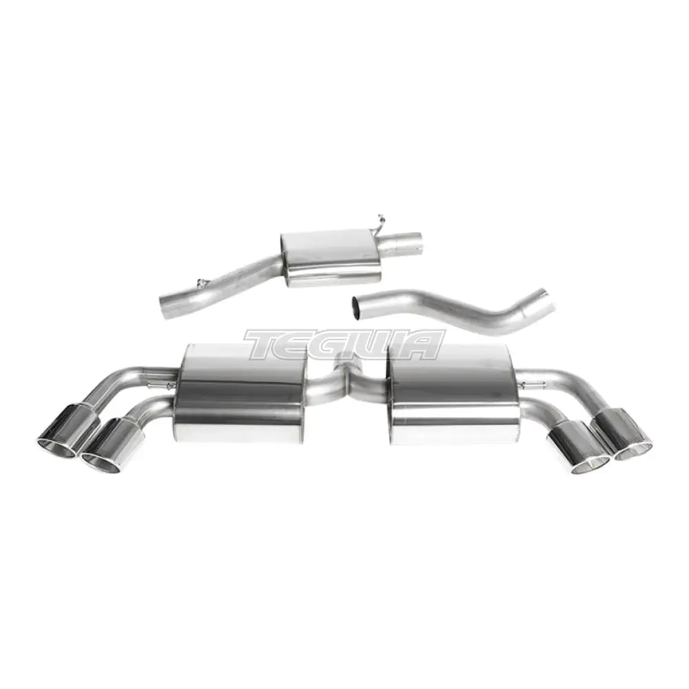 Milltek Audi TT Mk2 TTS quattro 2008-2014 Large-bore Downpipe and De-cat Exhaust - SSXAU747