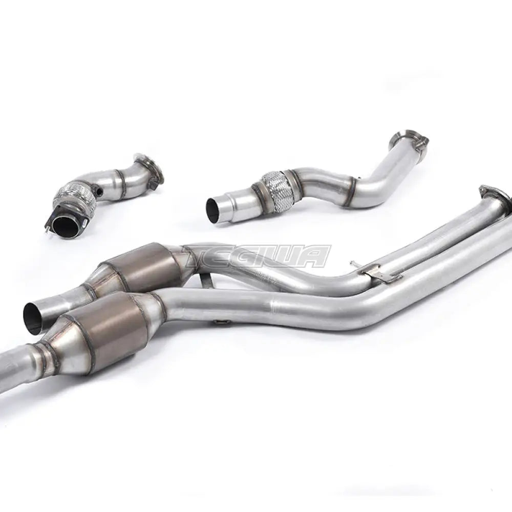 Milltek BMW 4 Series F82/83 M4 Coupe/Convertible (Non-OPF equipped models only) 2014-2018 Large Bore Exhaust Downpipes and Hi-Flow Sports Cats Exhaust