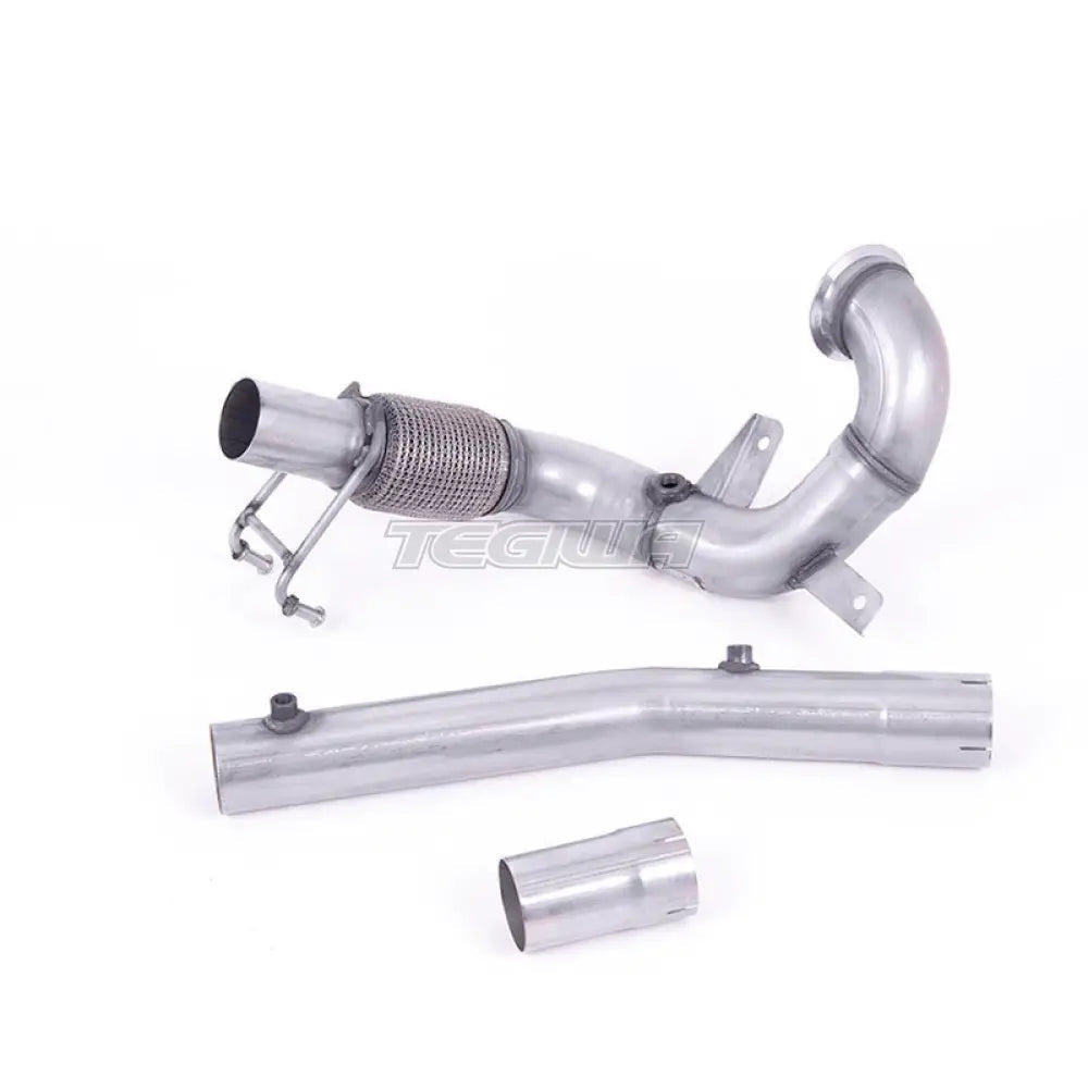 Milltek Volkswagen Polo GTI 2.0 TSI (AW 5 Door) - GPF/OPF Models Only 2019-2021 Large-bore Downpipe and De-cat Exhaust - Non-Resonated Fits with Milltek System - SSXVW561