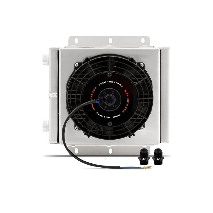 Mishimoto 23-Row Cooler with 8 Fan Oil Cooler Kit