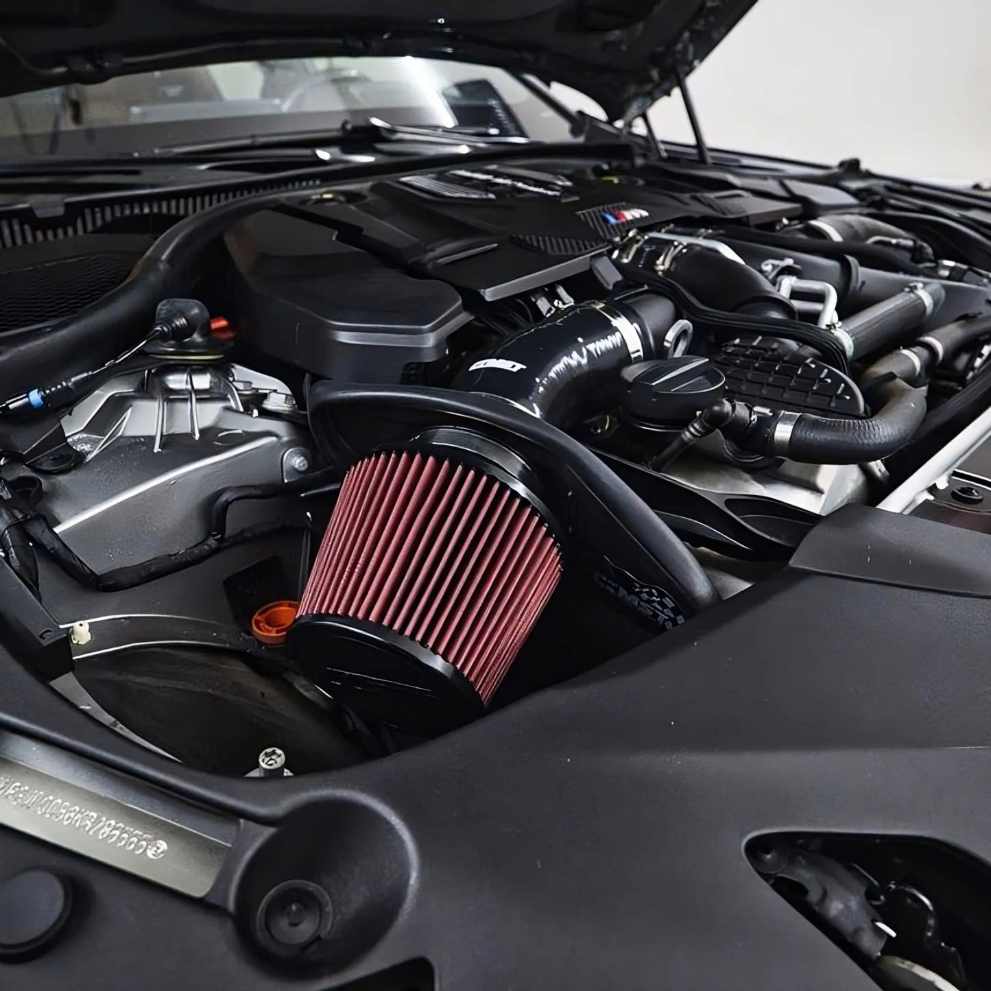 MST Performance BMW M5 & M8 Induction Kit RED (inc. Competition models)