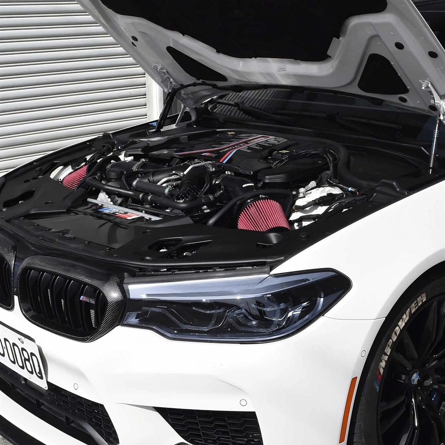 MST Performance BMW M5 & M8 Induction Kit RED (inc. Competition models)