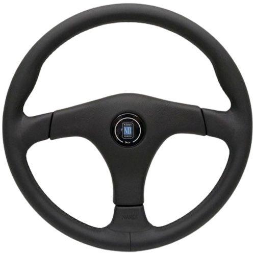 Nardi Gara Leather Steering Wheel Black Stitching 365mm - CDMSPORT