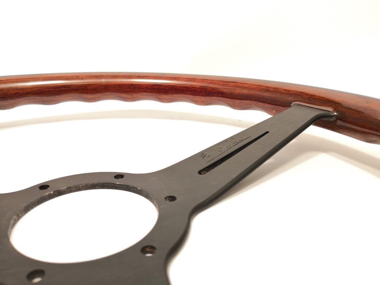 Nardi Classic Wood Steering Wheel Black Spokes 360mm - CDMSPORT