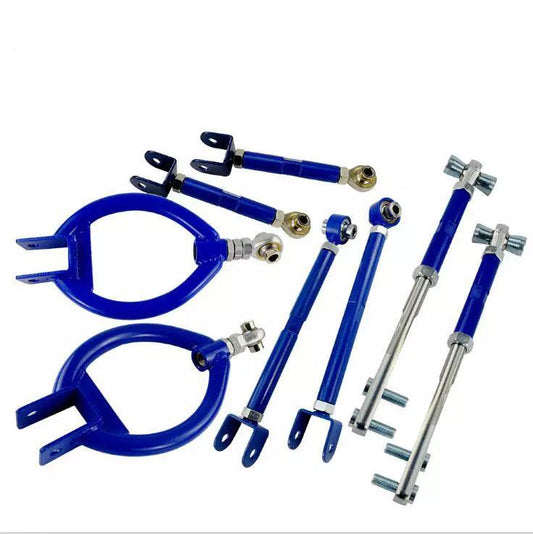 CDM Nissan S13 180SX Adjustable rear suspension lower, camber, toe link control arm kit - CDMSPORT