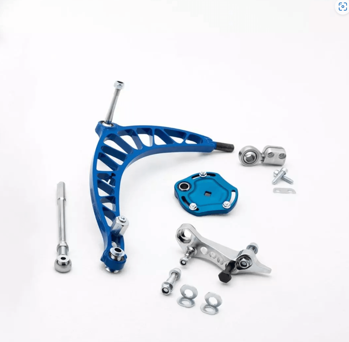 Wisefab BMW E36 3 Series V2 front steering lock extra angle drift kit - CDMSPORT