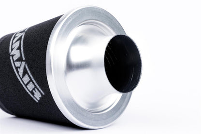 Ramair Foam Jet Stream Small Cone Air Filter 90mm (3.5inch) OD Silver