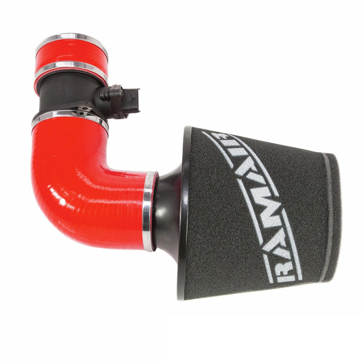 RamAir Performance Foam Induction Kit for MK2 Focus ST - Red Hoses