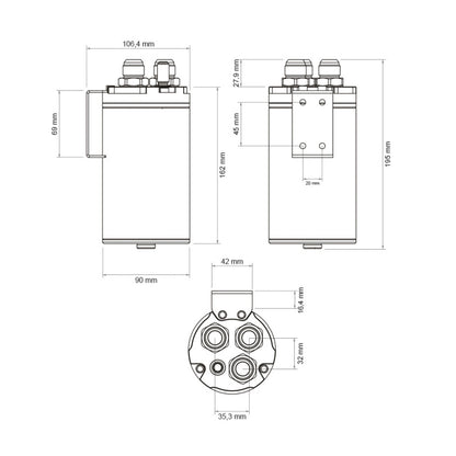 Nuke Performance Performance Catch Can - 0.75L