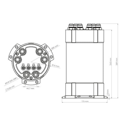 Nuke Performance Surge Tank Unit For Internal Pumps - 3L
