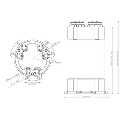 Nuke Performance Surge Tank Unit For External Pumps - 3L
