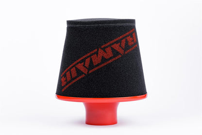 Ramair Foam Performance Universal Air Intake Large Filter Coupler - 90mm (3.5inch) Red