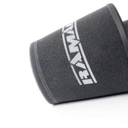 RamAir ProMax Large Universal Foam 90mm Rubber Neck Air Filter in Enclosed Airbox