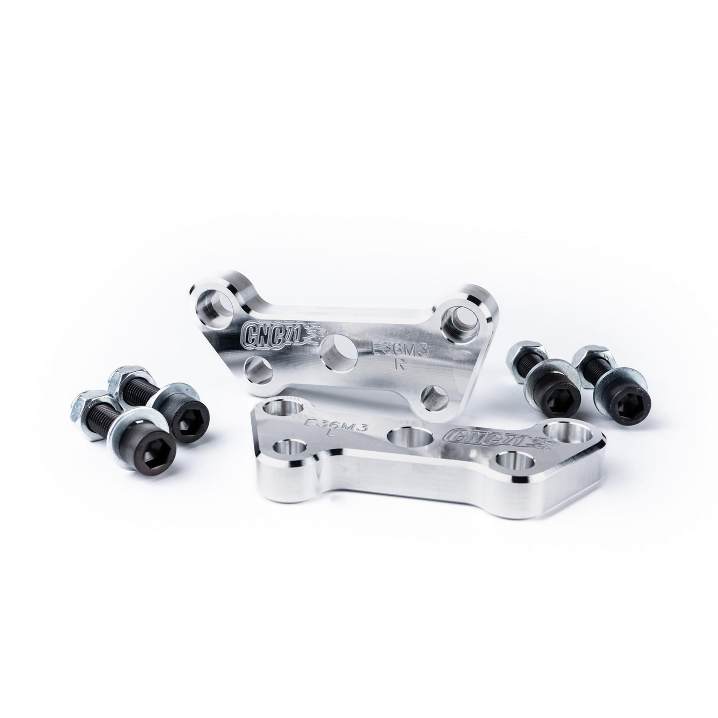 CNC71 BMW E36 M3 Steering Angle Lock Adaptors - CDMSPORT