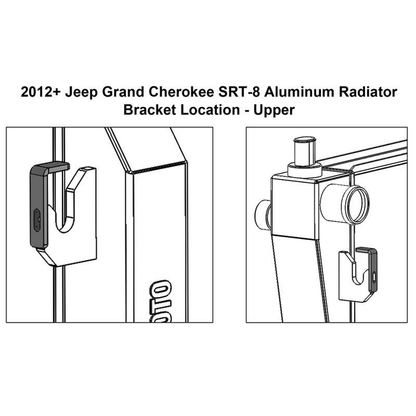 Mishimoto Jeep Grand Cherokee SRT8 Aluminium Radiator (2012-2024)