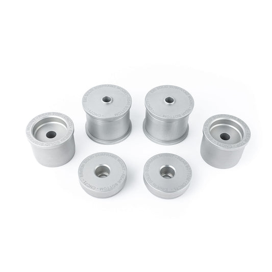 CNC71 BMW E8X / E9X Solid Aluminum Rear Subframe Bushing Kit