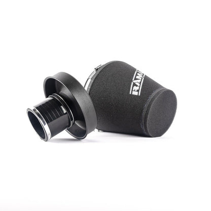 Ramair 76mm (3inch) ID Neck Large Cone Air Filter with Velocity Stack and Coupling