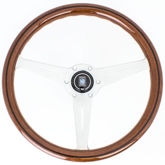 Nardi Classic Wood Steering Wheel Satin Spokes 360mm