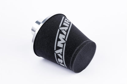 Ramair Foam Performance Universal Cone Air Medium Filter Coupler - 100mm (3.9inch) Silver