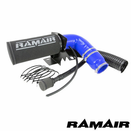 RamAir Performance Foam Induction Kit for 1.2 THP & VTI Citroen & Peugeot - Blue Hose