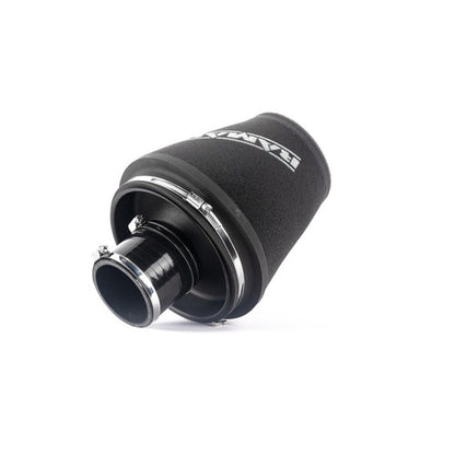 Ramair 76mm (3inch) ID Neck Large Cone Air Filter with Velocity Stack and Coupling