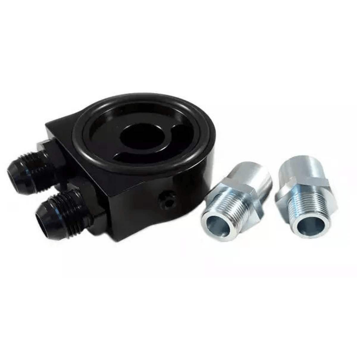 Hurricane Motorsport Performance Oil sandwich plate with Oil cooler outlet and Sensor Port - CDMSPORT