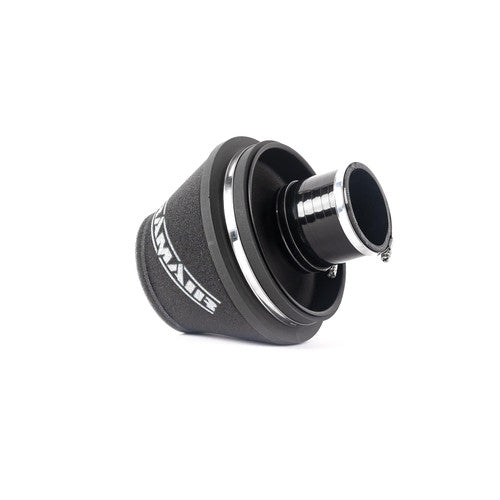 Ramair 76mm (3inch) ID Neck Medium Cone Air Filter with Velocity Stack and Coupling