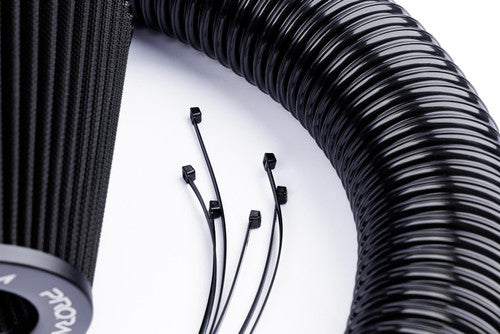 RamAir Performance Pleated Induction Kit for VW MK5 Golf R32 3.2 V6 - Black Hoses