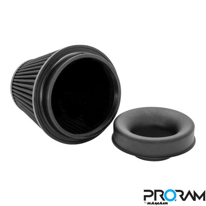 RamAir Performance Pleated Induction Kit for MK2 Focus ST with ECU Holder - Blue Hoses