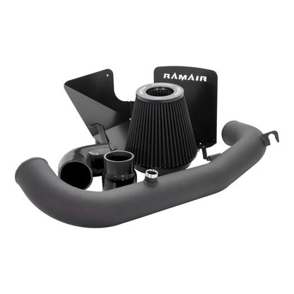 RamAir Performance Pleated Induction Kit for 2.3 Ecoboost MK3 Ford Focus RS - Black Hose