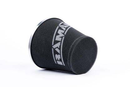 Ramair Foam Jet Stream Medium Cone Air Filter 60mm (2.3inch) OD Silver